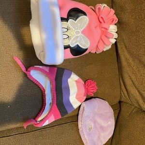 3 winter hats